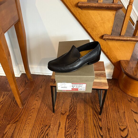 Cole Haan Men\'s Black Leather Loafers Size 10.5 W/Box Lauderdale Venitian main image 6